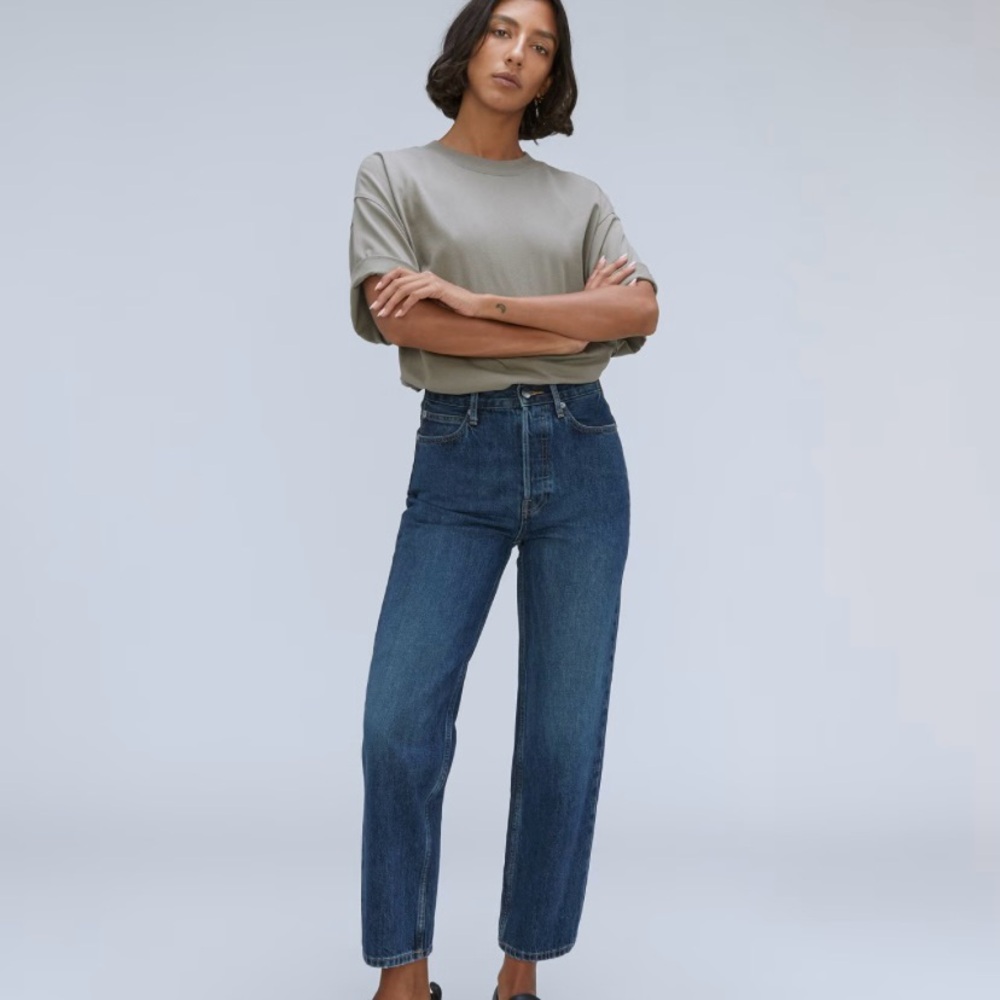 Everlane rigid way high jeans